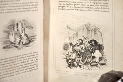 L'Ingénieux Hidalgo Don Quichotte de la Manche. CERVANTES SAAVEDRA (Miguel de) ; (VIARDOT, Louis)