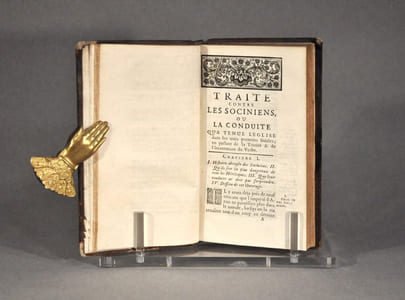Traité contre les sociniens, ou la conduite qu’a tenue l’église dans les trois premiers siecles, en parlant de la trinité. & de l’incarnation du verbe. Par Monsieur l’abbé de Cordemoy 
