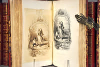 Oeuvres complètes de Béranger, truffée de dessins , lavis , lettres , croquis , augmentée de tirages sur blanc avant la lettres , photographie