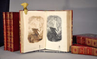 Oeuvres complètes de Béranger, truffée de dessins , lavis , lettres , croquis , augmentée de tirages sur blanc avant la lettres , photographie
