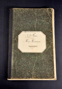 [Mémoires manuscrites d’un marin négrier rochelais en 1806] « J.J. Proa, Mes mémoires destinées à mon fils »