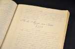 [Mémoires manuscrites d’un marin négrier rochelais en 1806] « J.J. Proa, Mes mémoires destinées à mon fils ».  PROA (Jean Jacques)