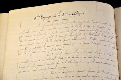 [Mémoires manuscrites d’un marin négrier rochelais en 1806] « J.J. Proa, Mes mémoires destinées à mon fils ».  PROA (Jean Jacques)