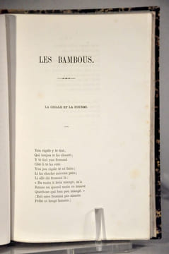 Les Bambous ; Fables de la Fontaine . LA FONTAINE (Jean de)