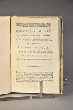 [CONVENTION NATIONALE] Ensemble de deux brochures . ROBESPIERRE (Maximilien) ; BOISSY D'ANGLAS. 