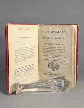 Les Toulousaines ou lettres historiques et apologétiques en faveur de la religion réformée, & de divers protestans condamnés dans ces derniers tems ...
