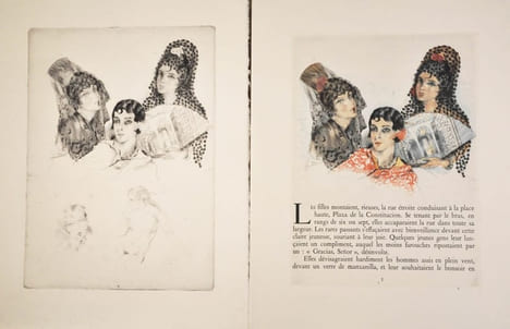Pilar d Algésiras _ Vingt et une eaux-fortes en couleurs de Edouard Chimot. BLUM (Maxime)