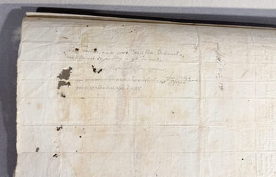 [Placard – imprimé et manuscrit] CHIFFONS, Département de la seine inferieur, districte de Rouen ; État des Chiffons rassemblés dans la Commune de la Rue Saint Pierre canton de Cailly en exécution de l’Arrêté du Comité de Salut public du 12 Germinal.   