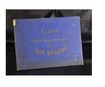 Souvenir des magasins du Bon Marche - 1889