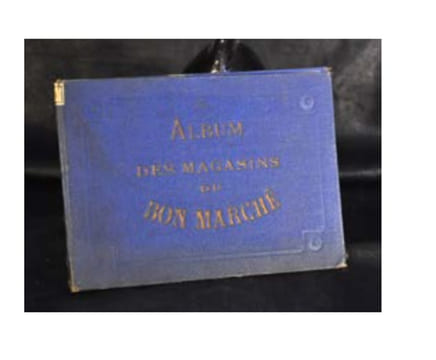 Souvenir des magasins du Bon Marche - 1889. undefined