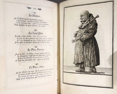 Renversement de la morale chrétienne par les désordres du monachisme, enrichi de figures.. [ÉDITION CLANDESTINE] [Caricature] [Monachisme].  
