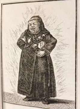 Renversement de la morale chrétienne par les désordres du monachisme, enrichi de figures.. [ÉDITION CLANDESTINE] [Caricature] [Monachisme].  