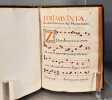 [Petit antiphonaire de poche manuscrit] Feriaquinta . 