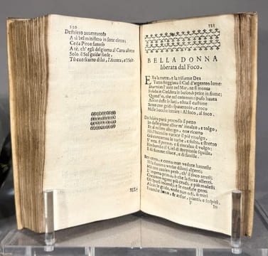 Raccolta generale delle poesie del Signor Commendator dell’ Inoiosa Il co : D. Fulvio Testi Cavalier di S. Iago. __Divisa il tre parte. Dedicata al ...