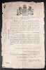 &laquo; R&egrave;gles que les prisonniers de Guerre sur Parole seront tenus d’Observer. &raquo; Le document est dat&eacute; et sign&eacute; su 16 mars 1812 par le prisonnier fran&ccedil;ais ...