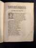 Le Ministre d’Estat Flamb&eacute; en Vers Burlesque. . (Cyrano de Bergerac)