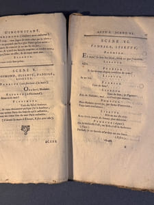 L'INCONSTANT. Comédie en cinq actes et en vers. Représentée pour la première fois par les Comédiens Français, le 13 juin 1786