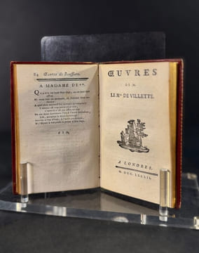 Oeuvres de M. de la Villette précédées par celles de M. de Boufflers. M. de la VILLETTE & BOUFFLERS