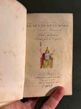 Règne de la mode, Nouvel almanach des modes. (Collectif)