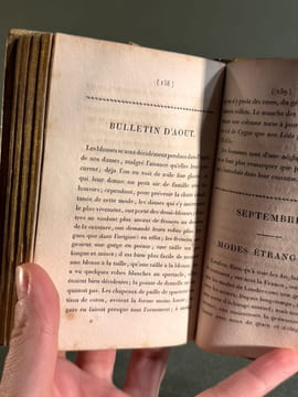 Règne de la mode, Nouvel almanach des modes. (Collectif)