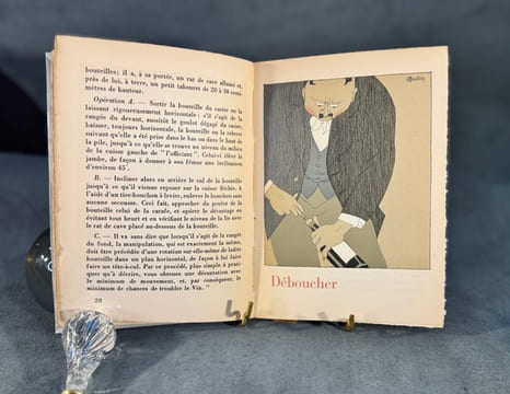 Monseigneur Le Vin. L'Art de Boire. Préparer, servir, boire. . FOREST Louis & MARTIN Charles