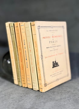 Les petits mémoires de Paris contenant les eaux-fortes originales par Henri Boutet. La Mésangère  [Série complète, 6 vol.] 