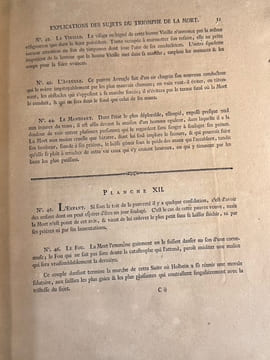 Le Triomphe de la MortOeuvre de Jean Holbein ou Recueil de Gravures D'après ses plus beaux ouvrages, accompagnés d'explications historiques et ...