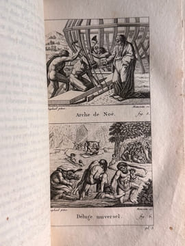 Bible de la Jeunesse ou Histoire abrégée de la Bible contenant l'ancien et le nouveau testament Tome premier - tome deux.. undefined