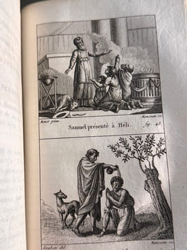 Bible de la Jeunesse ou Histoire abrégée de la Bible contenant l'ancien et le nouveau testament Tome premier - tome deux.. undefined