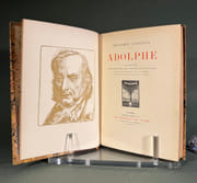 Adolphe. Anecdote trouvée dans les papiers d'un inconnu avec un portrait de l'auteur gravé sur bois par P.-E. Vibert par Constant (Benjamin) - Image 1