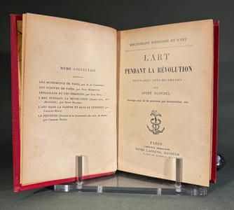 L'Art pendant la révolution. Ouvrage orné de 48 gravures par Goutzwiller, etc.