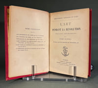 L'Art pendant la révolution. Ouvrage orné de 48 gravures par Goutzwiller, etc.