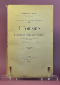 L'Eonisme ou L'inversion esthético-sexuelle