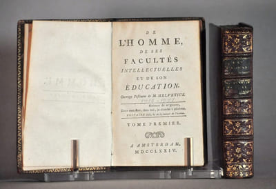De l’homme de ses facultés intellectuelles et de son, éducation. Ouvrage posthume de M. Helvetius
