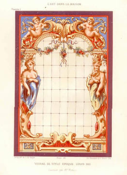 L'Art dans la Maison (Grammaire de l'Ameublement), Ouvrage honoré de la souscription du Ministère de l'Instruction publique et des Beaux-Arts.. Havard ...