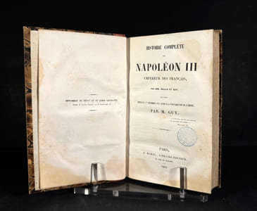 Histoire complète de Napoléon III empereur des Français par MM. Gallix et Guy ; continuée depuis le 1er décembre 1851 jusqu'à la proclamation de l'Empire