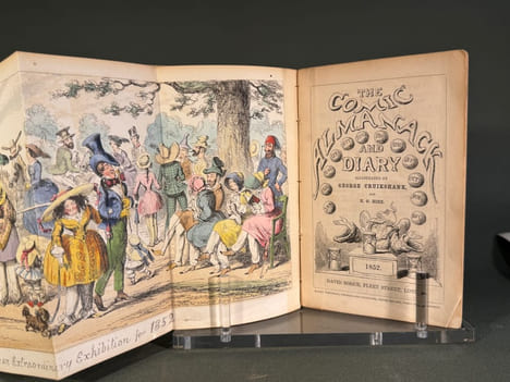 The Comic Almanach and Diary for 1852. Cruikshank (George) et Hine (H.G.)