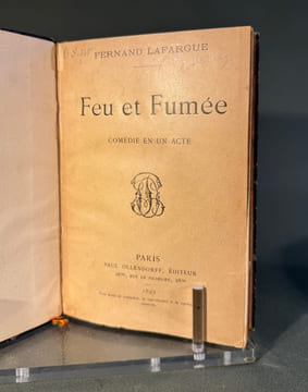 Feu et fumée. Comédie en un acte. L'aventure de M. Tourte.. Mélange - Lafargue (Fernand) - Dornans (Paul) - Marsan (Maurice de), Delbost (René)