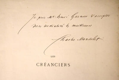 Les Créanciers oeuvre de vengeance avec une cruelle eau-forte d'Emile Benassit