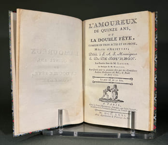 L'Amoureux de quinze ans, ou La double fête, comédie en trois actes et en prose (.)