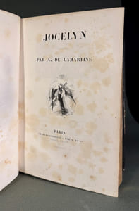 Jocelyn, épisode. Journal trouvé chez un curé de village.