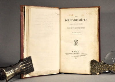 Folies du siècle, roman Philosophique