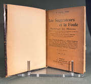 Les Suggesteurs et la foule. Psychologie des meneurs. Artistes, orateurs, mystiques, guerriers, criminels, écrivains, enfnats etc. par Rossi (Pascal) - Image 2