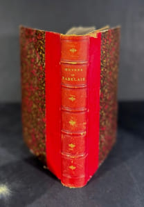Oeuvres de Rabelais augmentées de plusieurs fragments et de deux chapitres du cinquième livre restitués d'après un manuscrit de la Bibliothèque nationale (.)