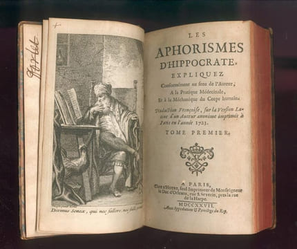 Les aphorismes d'Hippocrate, expliquez conformément au sens de l'Auteur ; à la Pratique Médicinale, et à la Méchanique du Corps humain. Traduction ...