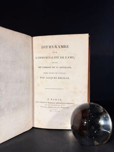 Dithyrambe sur l'immortalité de l'âme, suivi du passage du St.-Gothard, poëme traduit de l'anglais par Jacques Delille