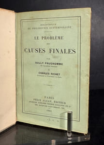 Le problème des causes finales.