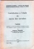 CONTRIBUTION À  L' ÉTUDE DES SUCRES DE CAROUBES - . MINKOFF GRÉGOIRE 