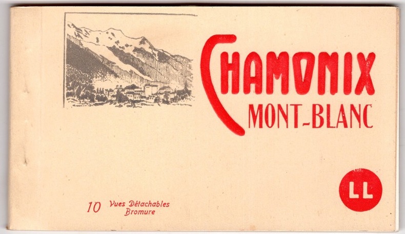 CHAMONIX Mont-Blanc. Haute-Savoie