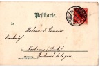 Frohliche Ostern !. Allemagne 1899